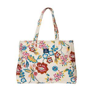 Cotton Canvas Shoulder Bag/Tote Bag For Women, Printed Multipurpose Handbag With